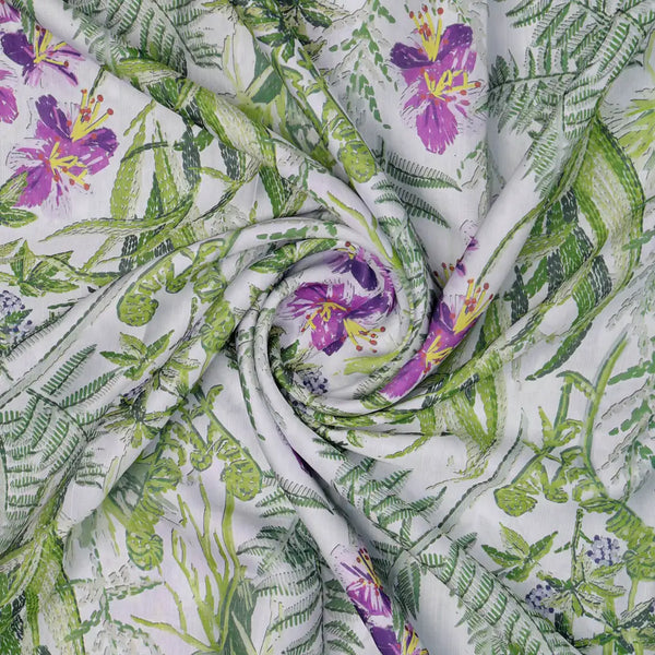 Floral Linen Fabric – 202a2476copy - alternate view