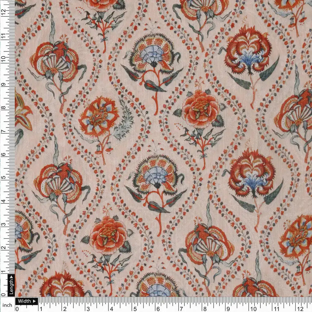 Floral Printed Linen Fabric – 202a2485copy