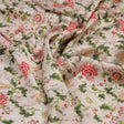 Pink Floral Linen Satin Fabric – 202a2497copy