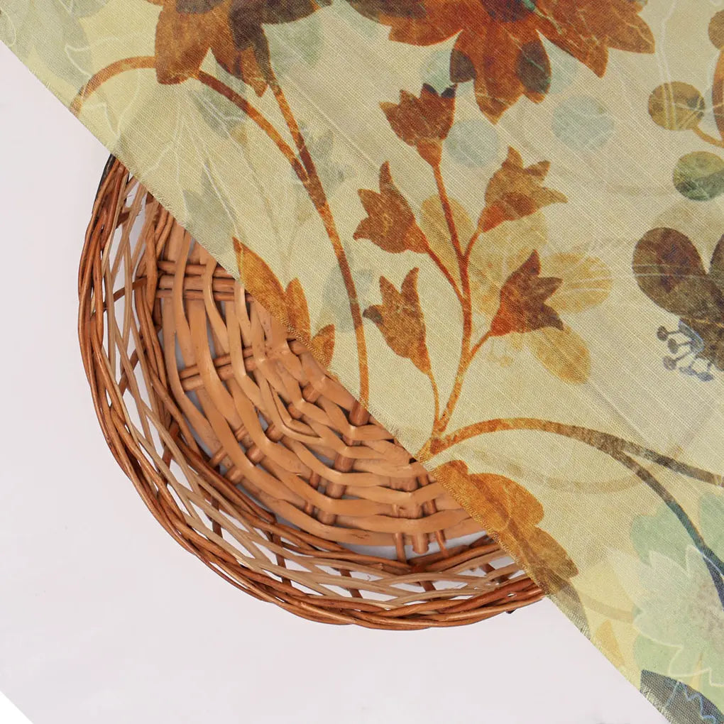 Linen Satin Floral Printed Fabric – 202a2503copy