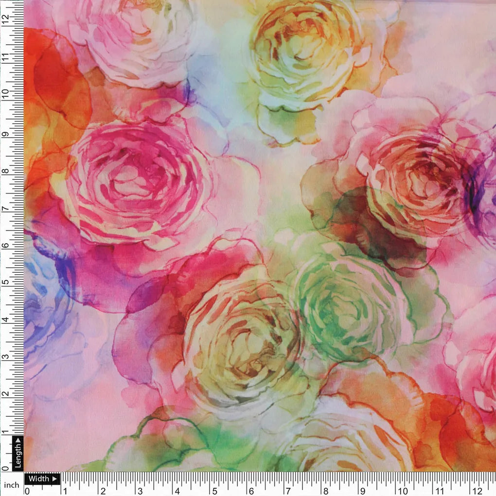 Watercolor Floral Crepe Fabric – 202a2521copy