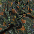 Green Floral French Crepe Fabric – 202a2528copy