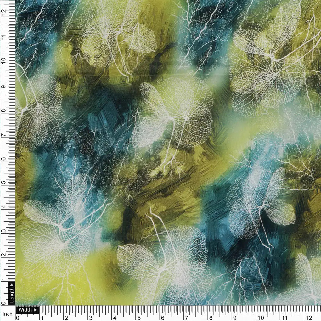 Green Leaf Printed French Crepe Fabric – 202a2531copy d9af2676 399b 46b9 895c c100425423e2