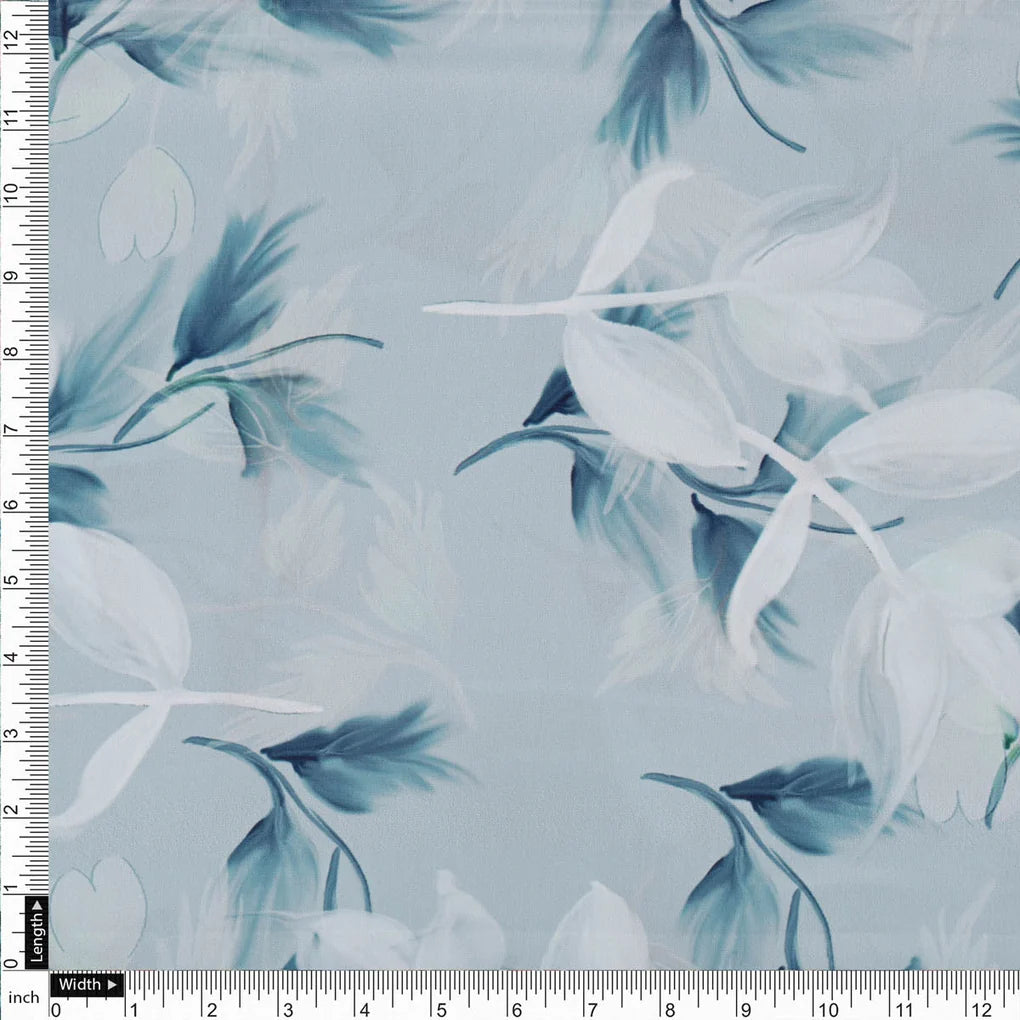 Light Blue Floral French Crepe Fabric – 202a2549copy