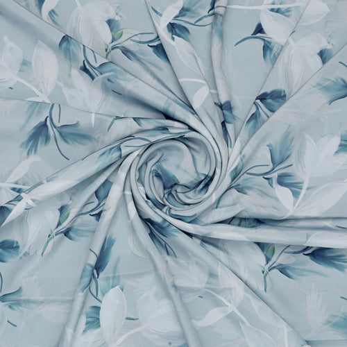 Light Blue Floral French Crepe Fabric – 202a2550copy