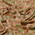Beige Floral Printed French Crepe Polyester Fabric by FAB VOGUE Studio – 202a2556copy