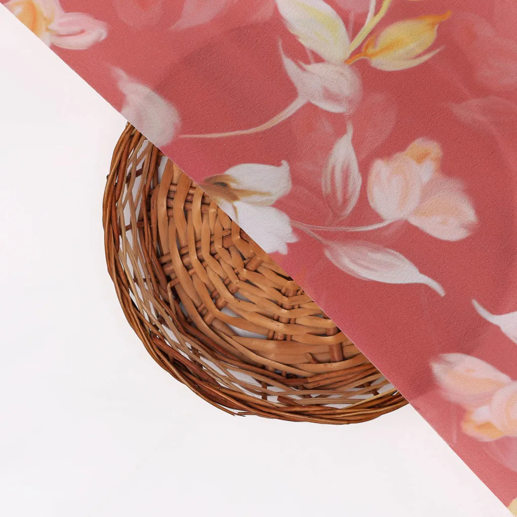 Floral Printed French Crepe – 202a2593copy