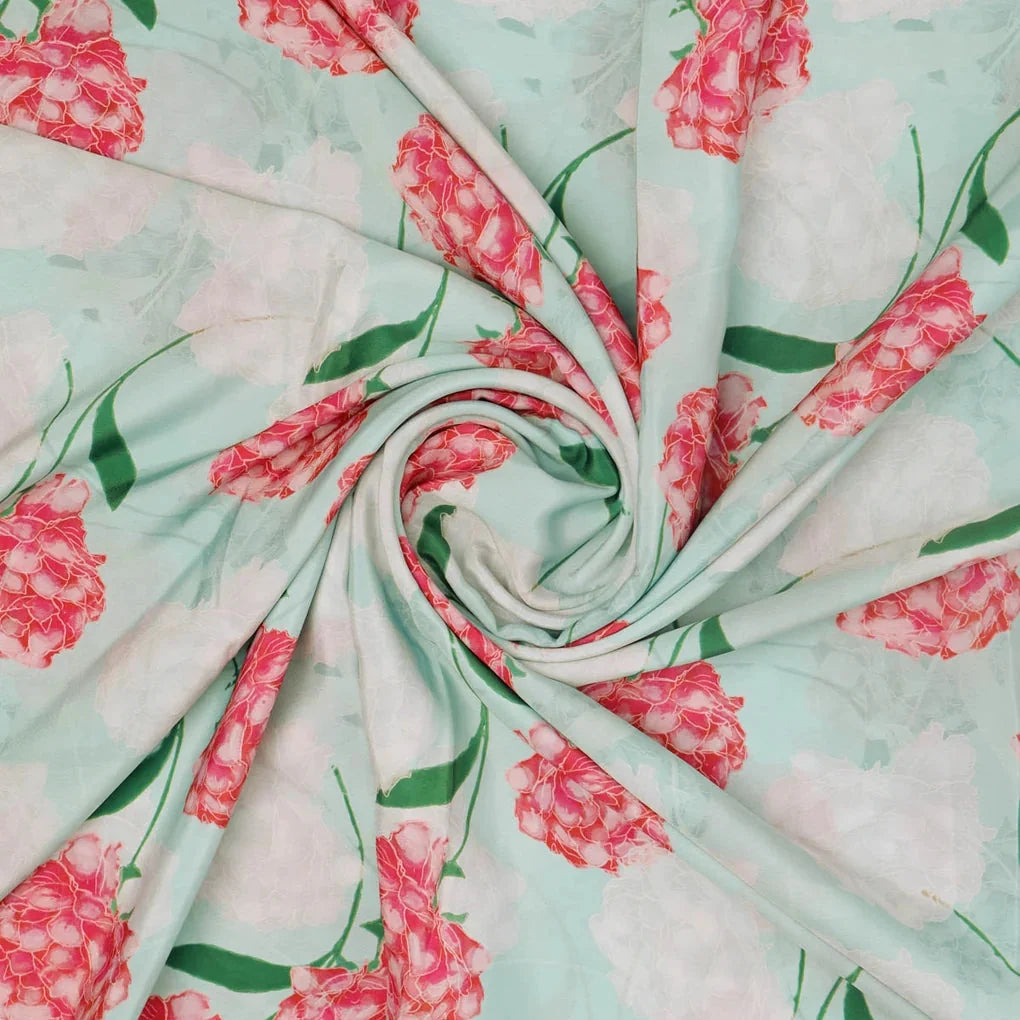 Peach Floral Crepe Fabric – 202a2596copy