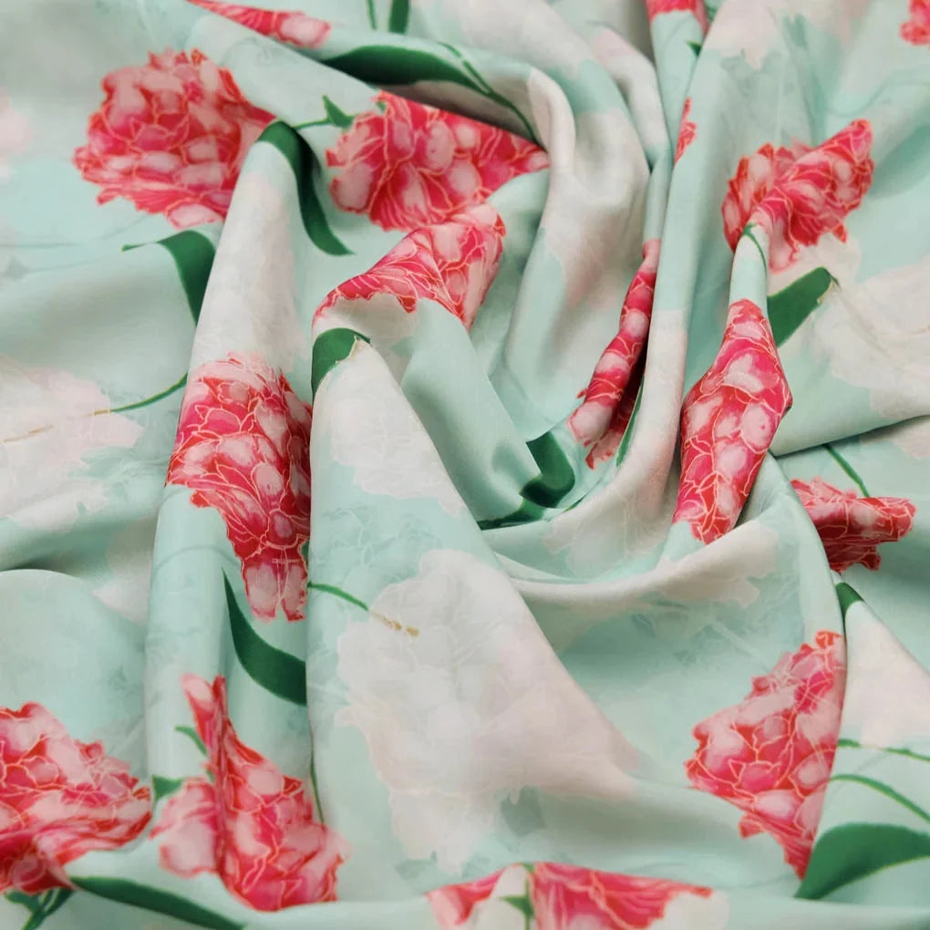 Peach Floral Crepe Fabric – 202a2597copy