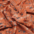 Orange Floral Crepe Fabric – 202a2612copy