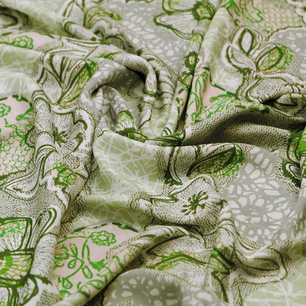 Where Hand-Drawn Art Meets Woven Cloth