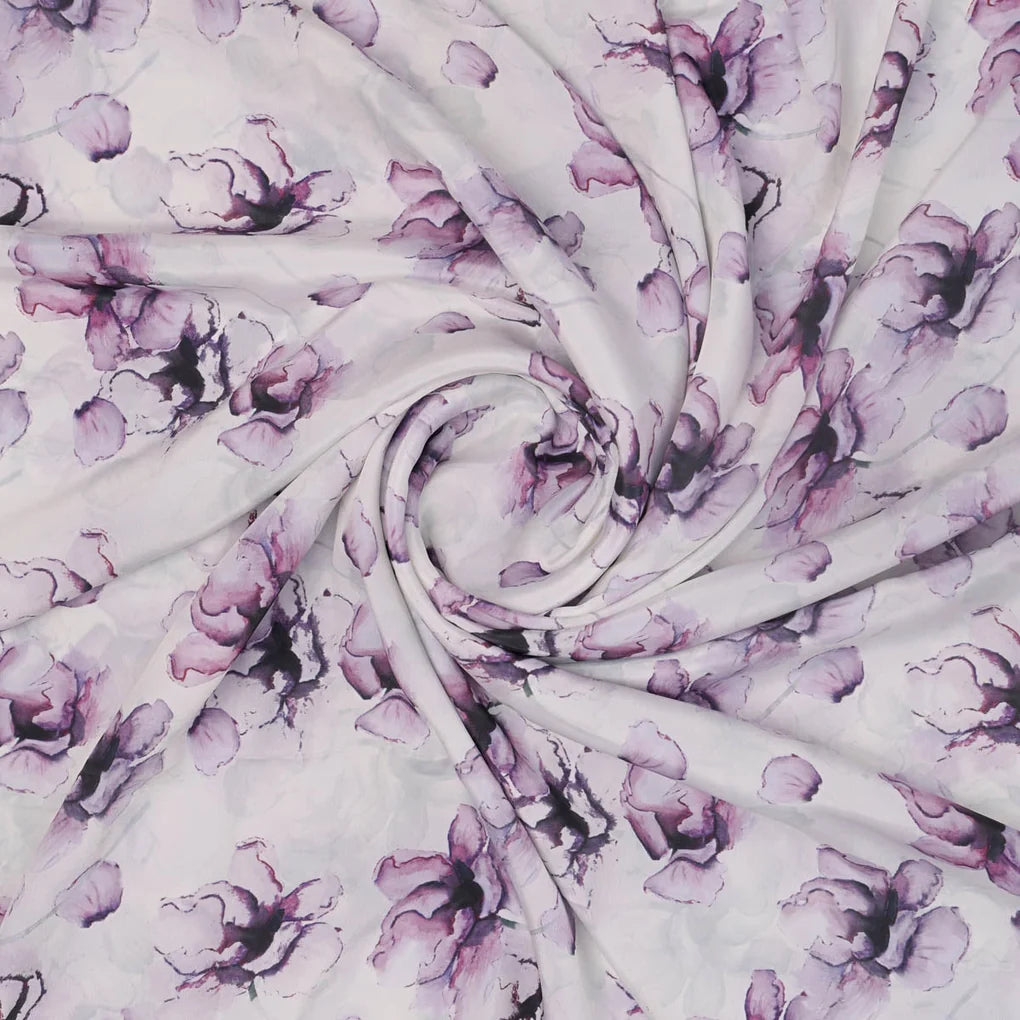 Purple Watercolor Floral French Crepe – 202a2655copy