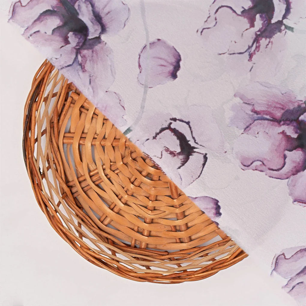 Purple Watercolor Floral French Crepe – 202a2657copy