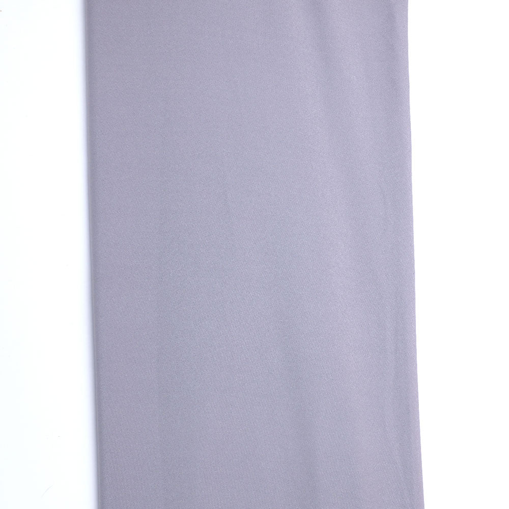 Gray Plain American Crepe Solid Fabric