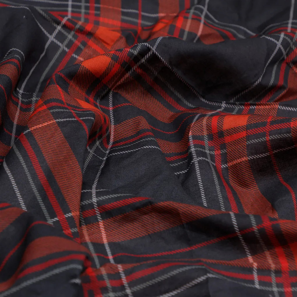 Morden Browny Checkered Digital Printed Fabric - Pure Cotton – 2 3 b7c75706 003f 4eef 8d03 ff4e71785869