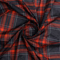 Morden Browny Checkered Digital Printed Fabric - Pure Cotton – 2 4 f63f2218 8a1e 45c8 ace3 2790518fccb5