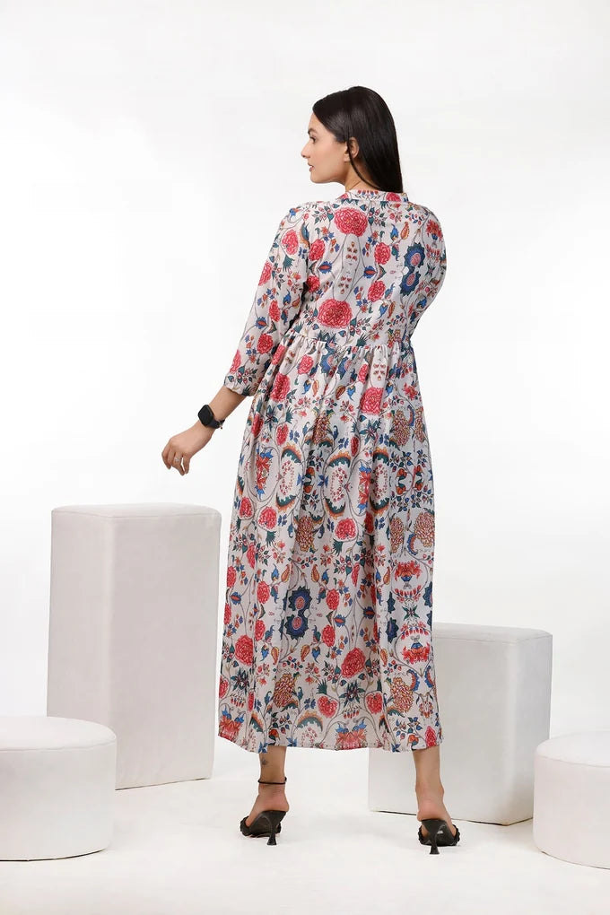 Multi Color Floral Maxi Dress – 41.3 453806d8 1e84 4558 8da5 b015129ca48b