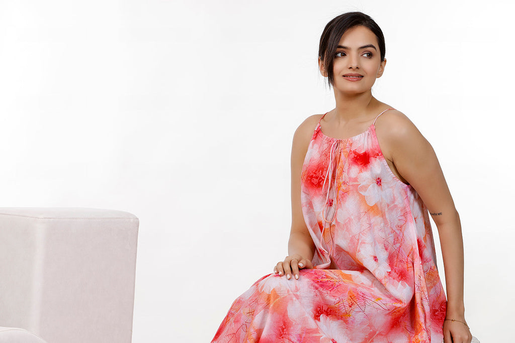 Multi Color Floral Print Maxi Dress – 45.4 ac106f2f d5b9 4fab a6c3 c7eefa3fd98e