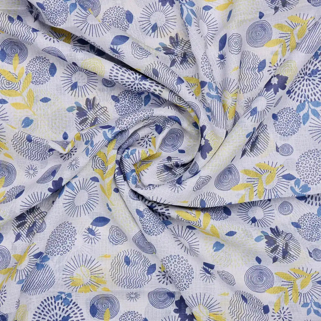 Gorgeous Damask Kota Doria Digital Print Fabric Material – 470a0002copy