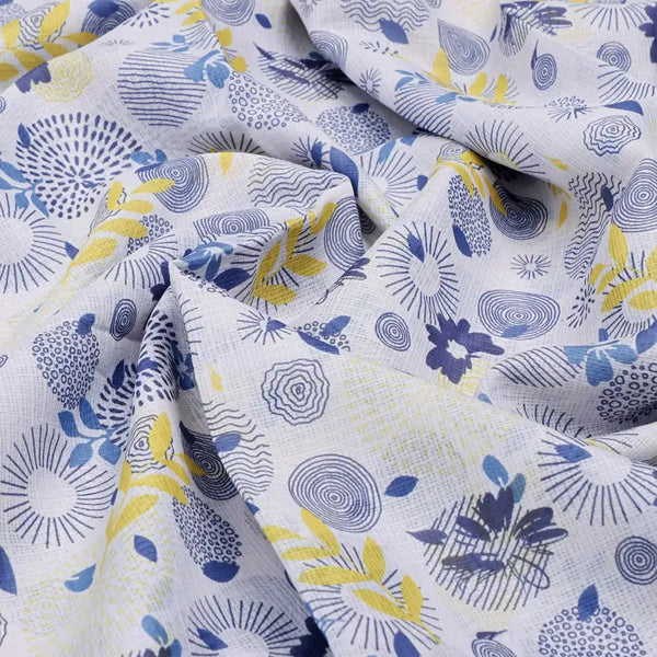 Gorgeous Damask Kota Doria Digital Print Fabric Material – 470a0003copy