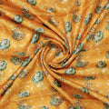 Gorgeous Floral and Leaves Kota Doria Printed Fabric Materials – 470a0043copy