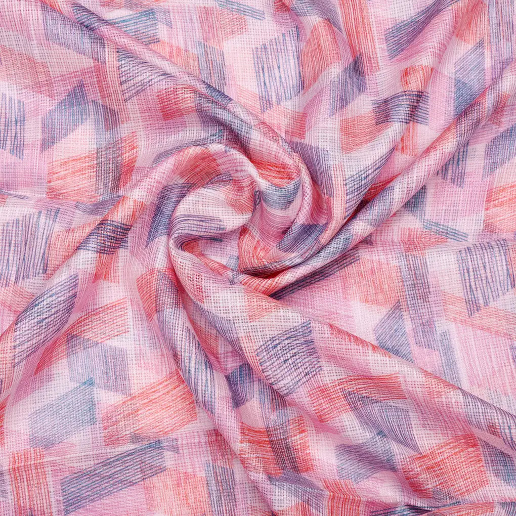 Gorgeous Abstract Print Kota Doria Digital Fabric Material for Classy Outfits – 470a0062copy