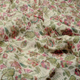 Gorgeous Kota Doria Digital Printed Fabric with Multicolor Flower and Leaves Design – 470a0075copy