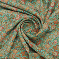 Gorgeous Multicolor Paisley and Floral Velly Kota Doria Fabric – 470a0106copy