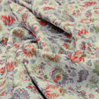 Gorgeous Floral and Leaf Digital Printed Kota Doria Fabric Material – 470a0118copy