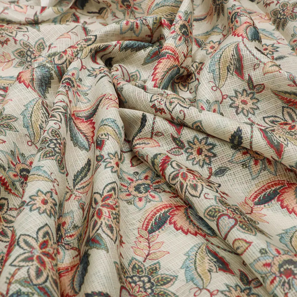 Gorgeous Digital Printed Kota Doria Fabric Material – 470a0128copy