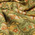 Classy Flower and Leaves Digital Printed Kota Doria Fabric Material – 470a0145copy