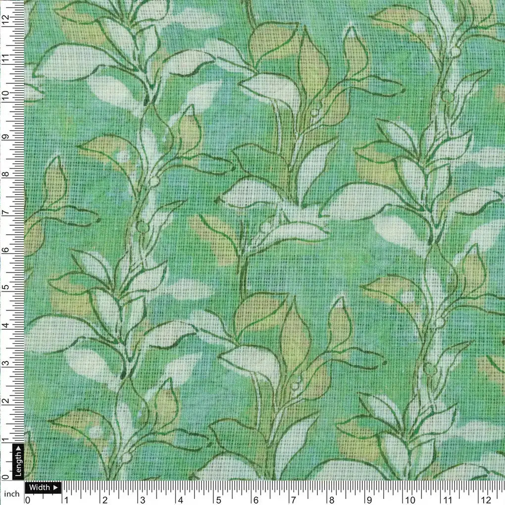 Gorgeous Kota Doria Fabric with Decorative Floral Design in Vibrant Yellow and Green – 470a0160copy 9f6b28c6 3d98 4e44 89ce 8406c39aeb2b