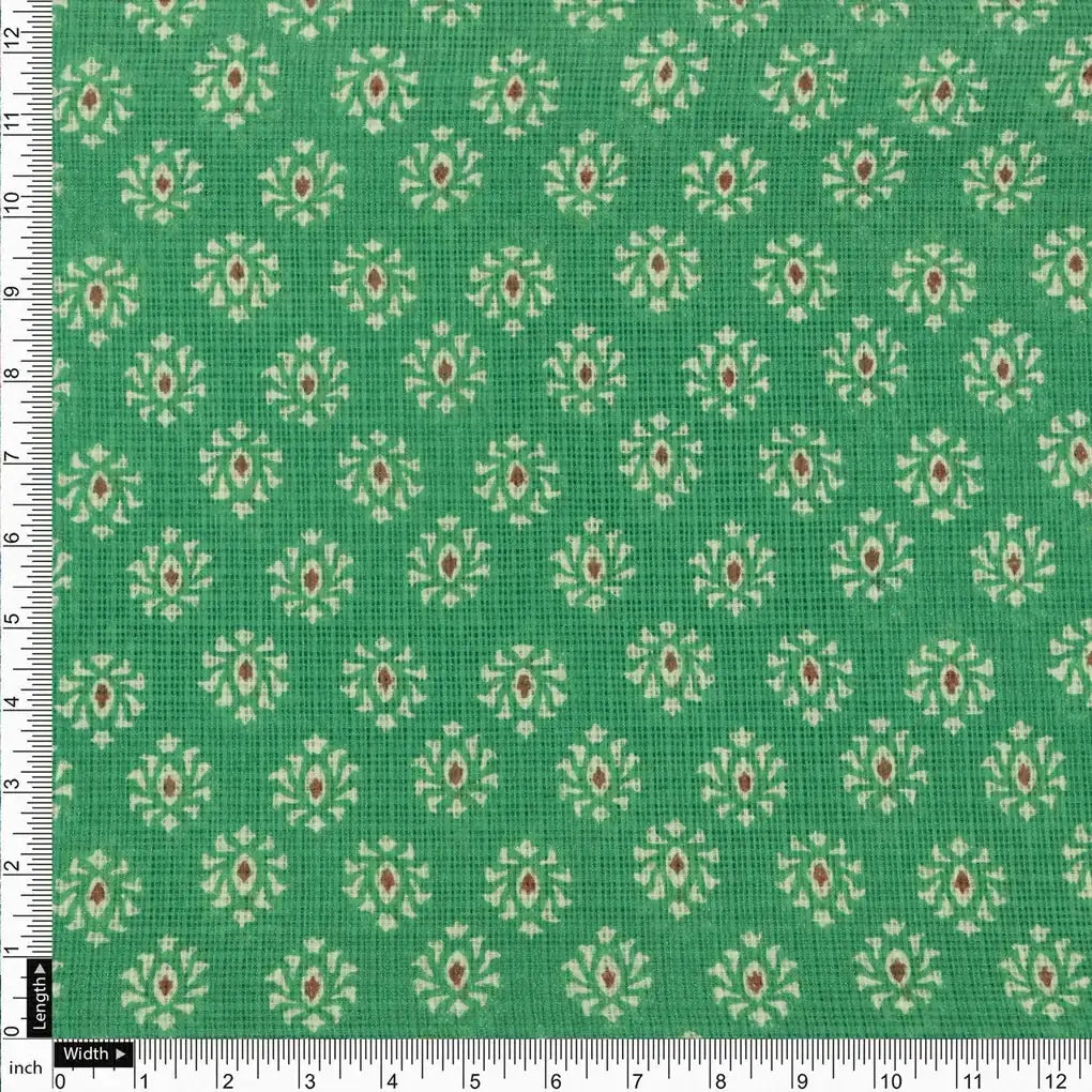 Enchanting Damask Print on Exquisite Kota Doria Fabric Material – 470a0176copy