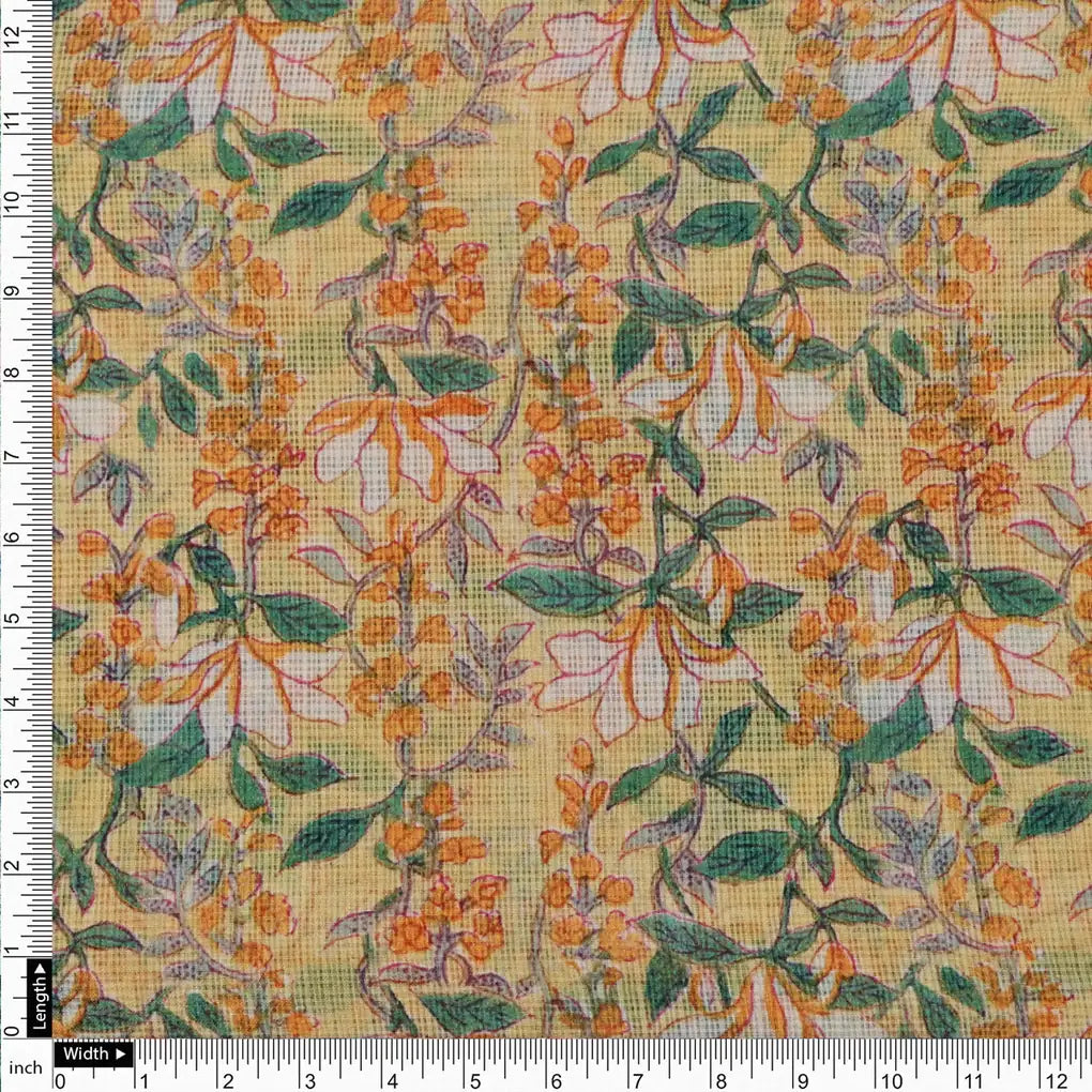 Gorgeous Floral Velly Kota Doria Fabric Material for Enchanting Creations – 470a0324copy