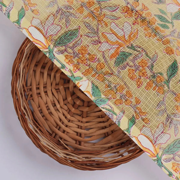 Gorgeous Floral Velly Kota Doria Fabric Material for Enchanting Creations – 470a0328copy - alternate view