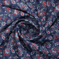 Kalamkari Floral Velly Kota Doria Fabric Material – 470a0344copy