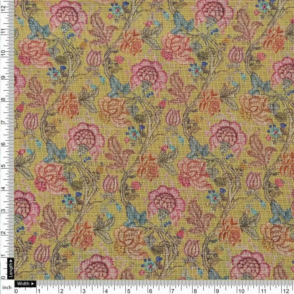 Gorgeous Floral Kota Doria Fabric Material for Classy Outfit Making – 470a0375copy