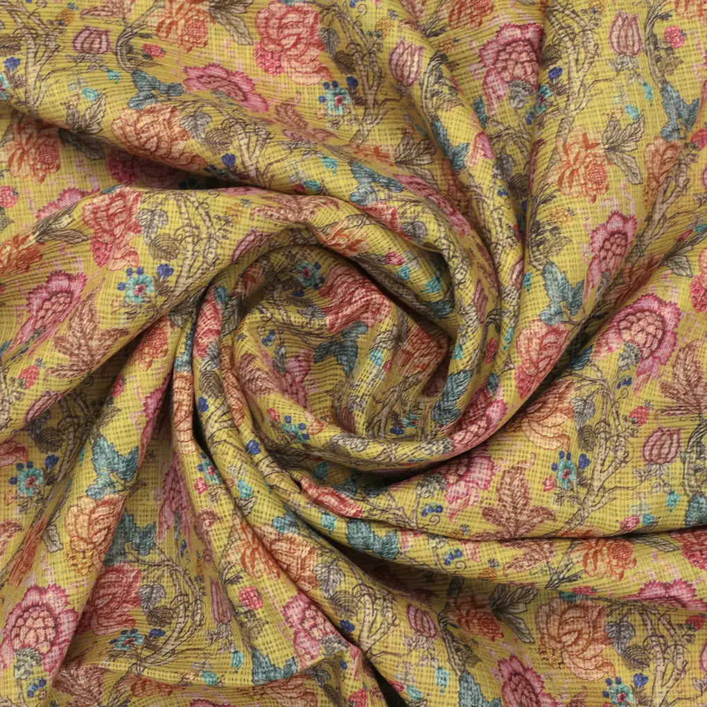 Gorgeous Floral Kota Doria Fabric Material for Classy Outfit Making – 470a0376copy