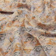 Classy Geometric Floral Kota Doria Printed Fabric Material – 470a0389copy