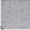 Gorgeous Purple and White Ditsy Floral Printed Kota Doria Fabric Materail – 470a0400copy