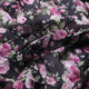 Gorgeous Pink and Black Floral Kota Doria Digital Fabric for Classy Outfits – 470a0421copy
