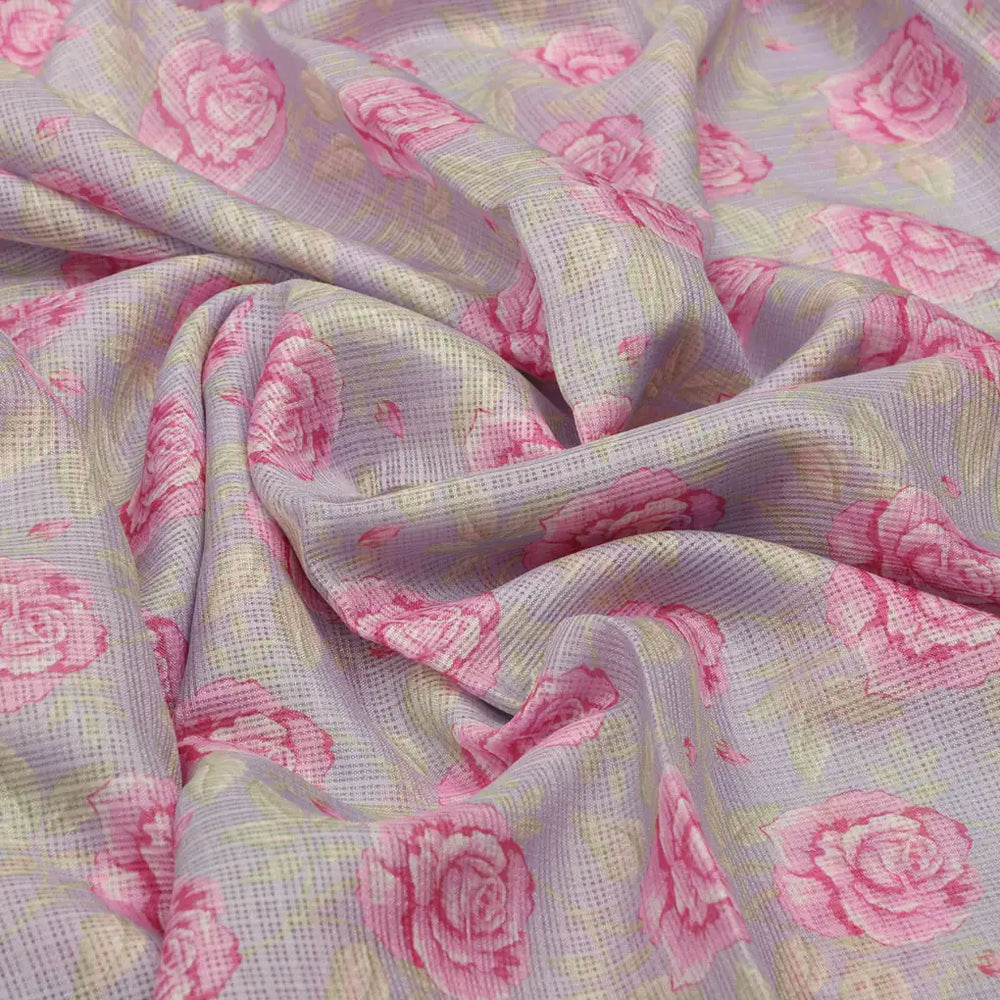 A Timeless Bloom on Woven Air