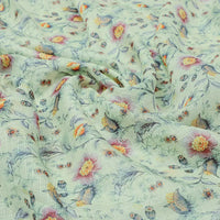 Charming Floral Kota Doria Digital Printed Fabric Material for Dress Making – 470a0468copy
