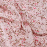 Gorgeous Kota Doria Digital Print Fabric in Green and Pink – 470a0473copy