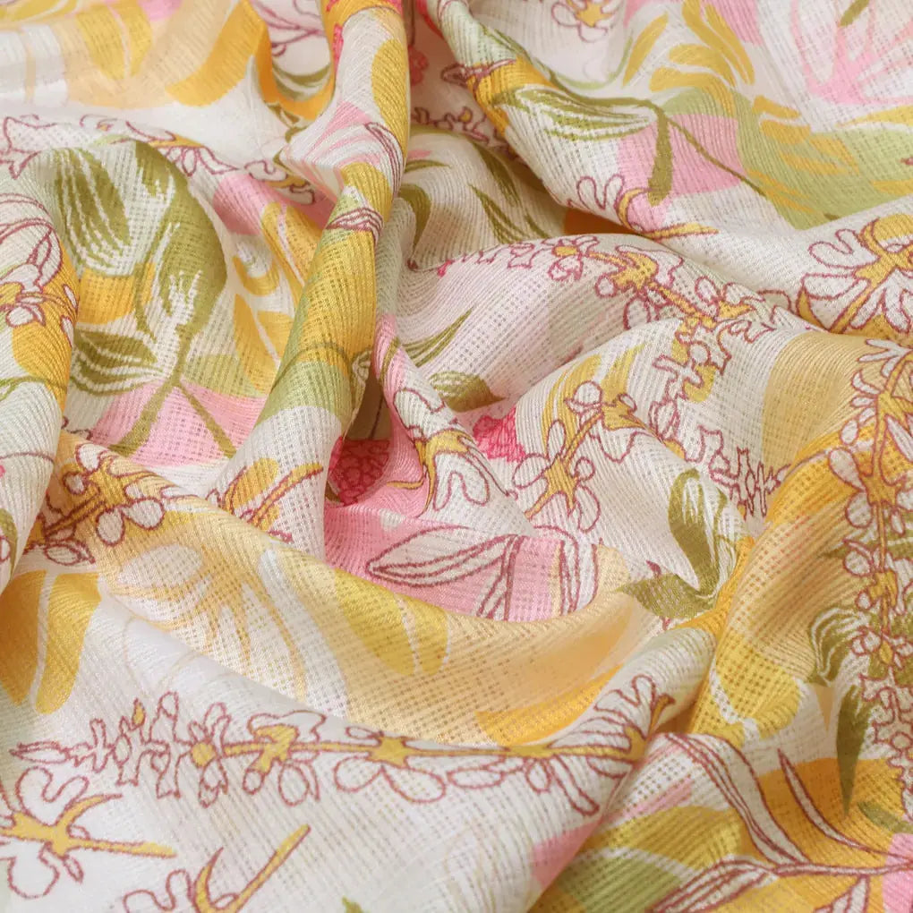 Gorgeous Decorative Kota Doria Digital Printed Fabric Material – 470a0484copy