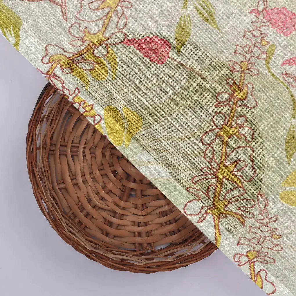 Gorgeous Decorative Kota Doria Digital Printed Fabric Material – 470a0486copy