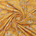 Gorgeous Kota Doria Digital Print Fabric with Decorative Floral Leaves – 470a0489copy