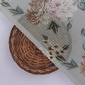 Gorgeous Kota Doria Digital Printed Fabric Material with Bunch of Flowers – 470a0518copy