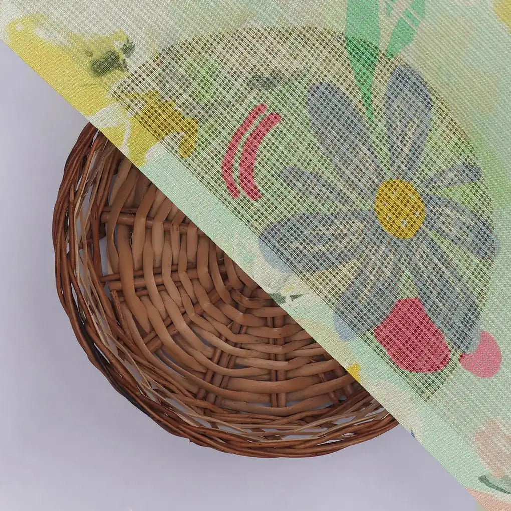 Eye-Catching Floral Kota Doria Digital Printed Fabric for Classy Outfit – 470a0576copy