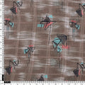 Classy Decorative Print Linen Fabric Material – 470a0780copy